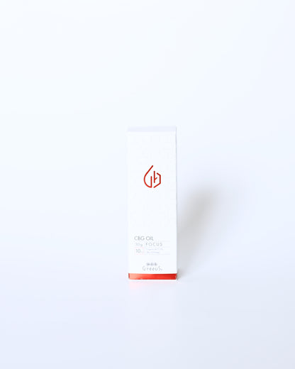 CBG Oil FOCUS【10ml】 10%｜greeus